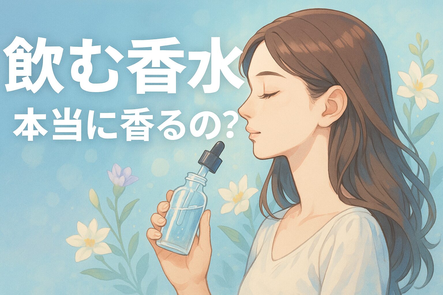 SNSで話題沸騰！「飲む香水」って本当に香るの？｜効果・飲み方・デメリットを徹底解説