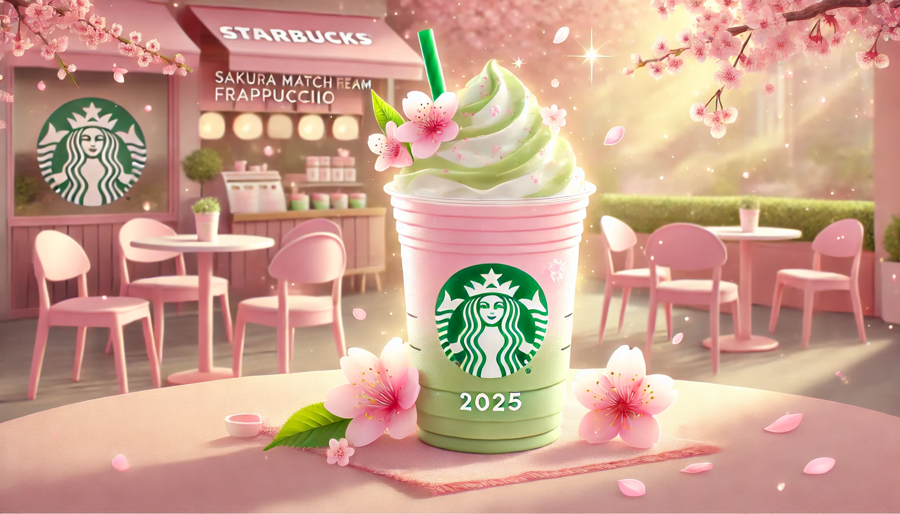 スタバ春の新作「さくら抹茶クリームフラペチーノ」徹底レビュー！味・カロリー・おすすめカスタム・2025年春の限定ドリンクまとめ