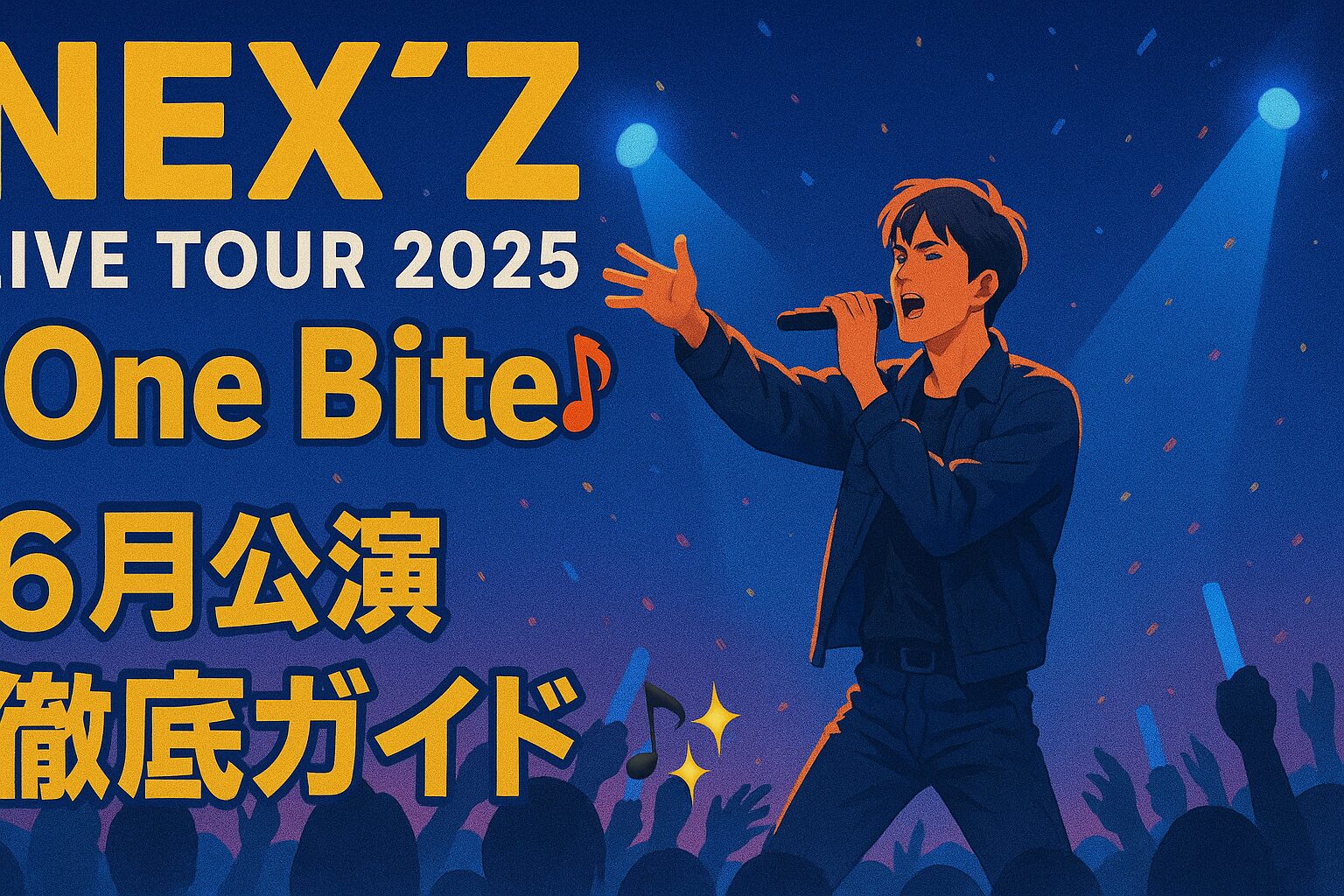 【NEXZ LIVE TOUR 2025 “One Bite”】6月公演徹底ガイド